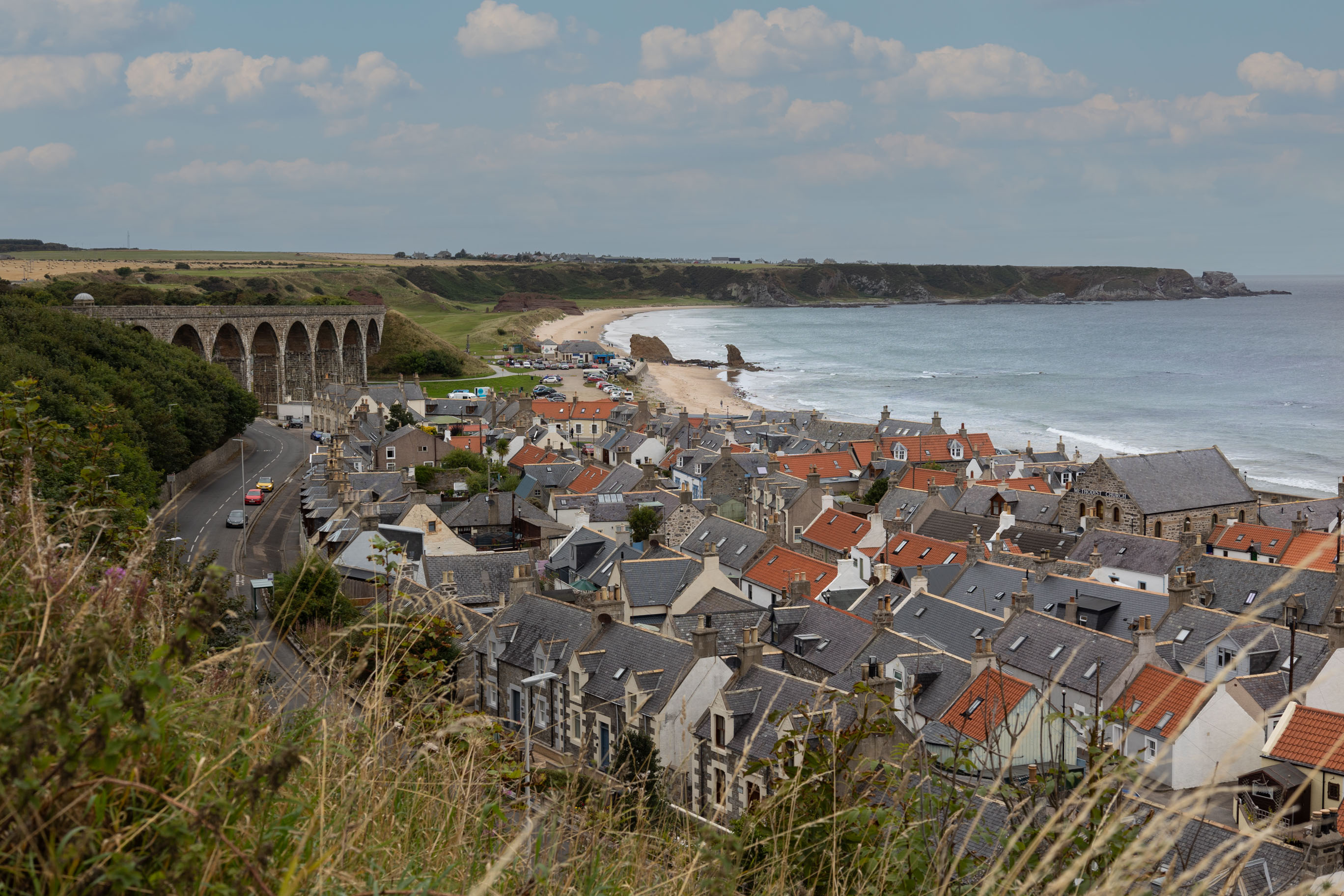 der Ort Cullen in Schottland