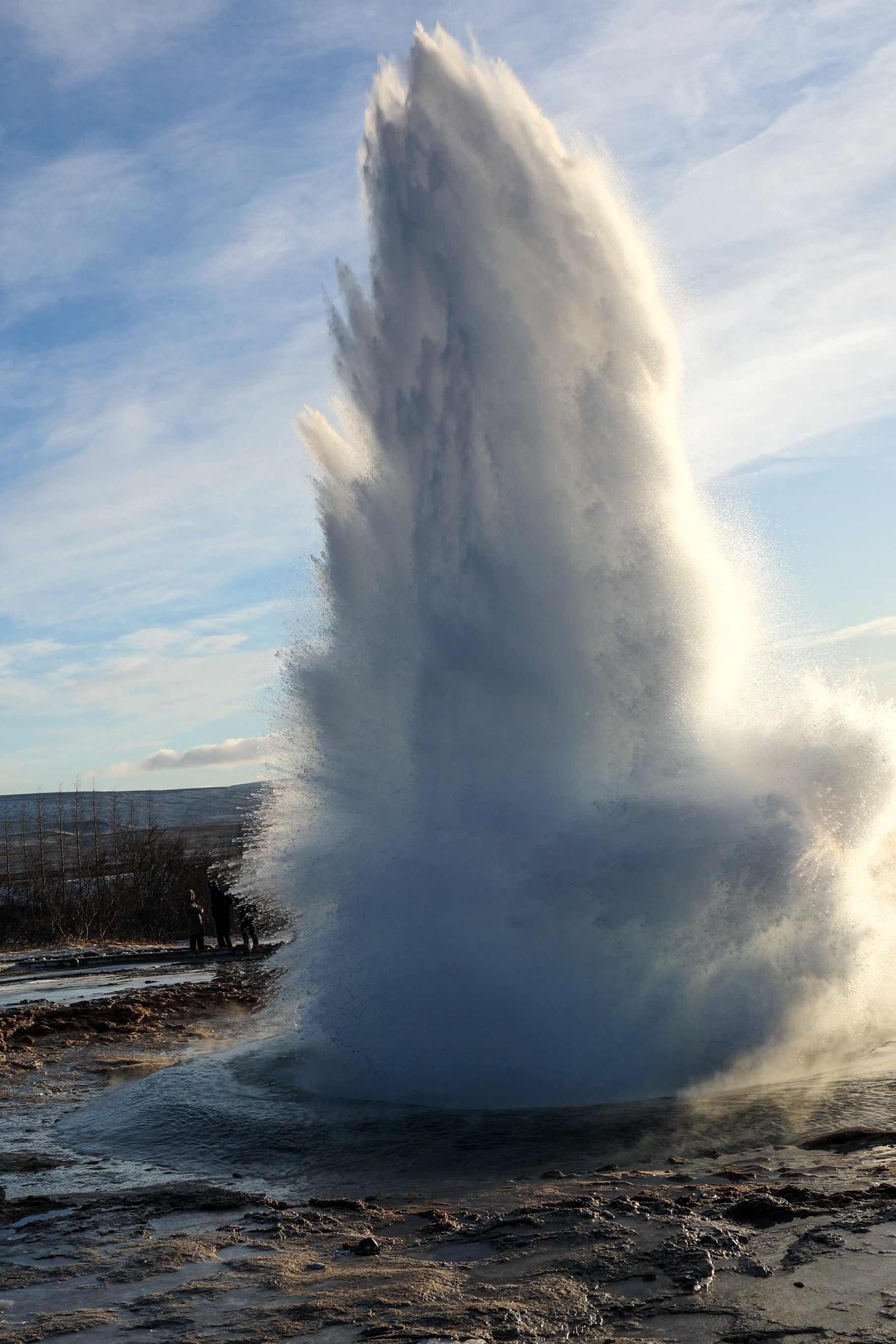Geysir während der our.traveltreats Gruppenreise nach Island