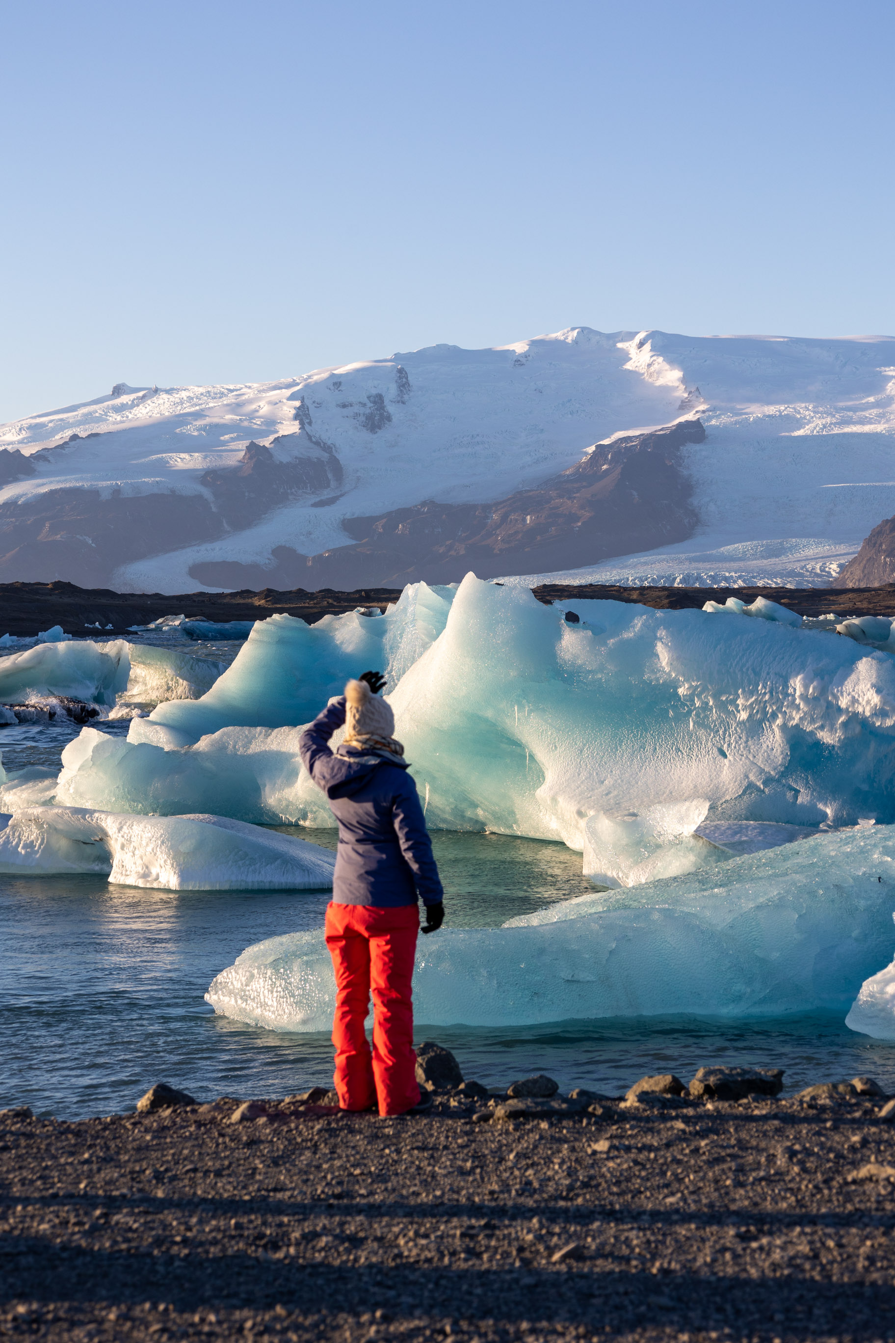 Besuch Gletscherlagune während der our.traveltreats Gruppenreise nach Island