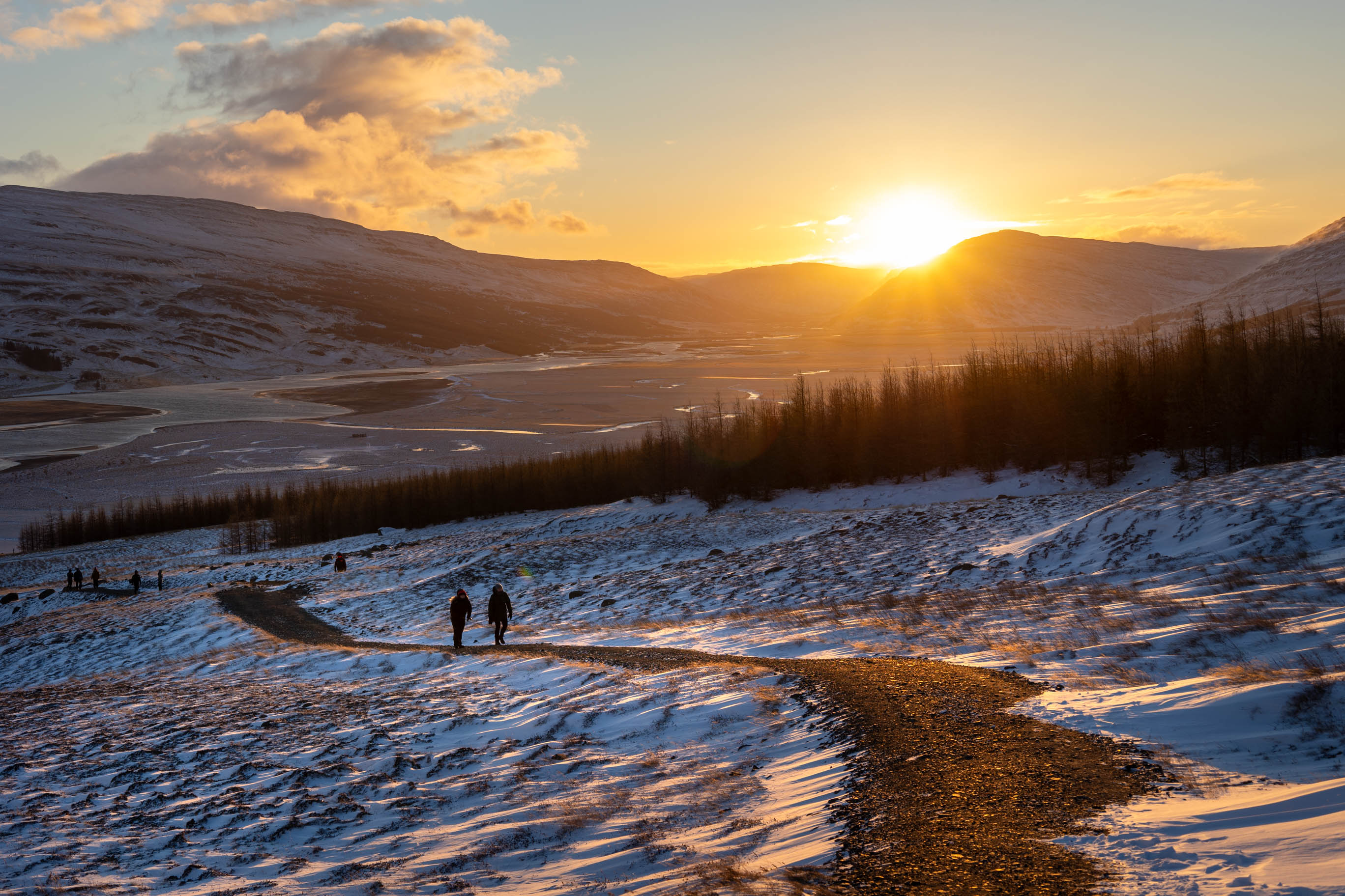 Wanderung während der our.traveltreats Gruppenreise nach Island