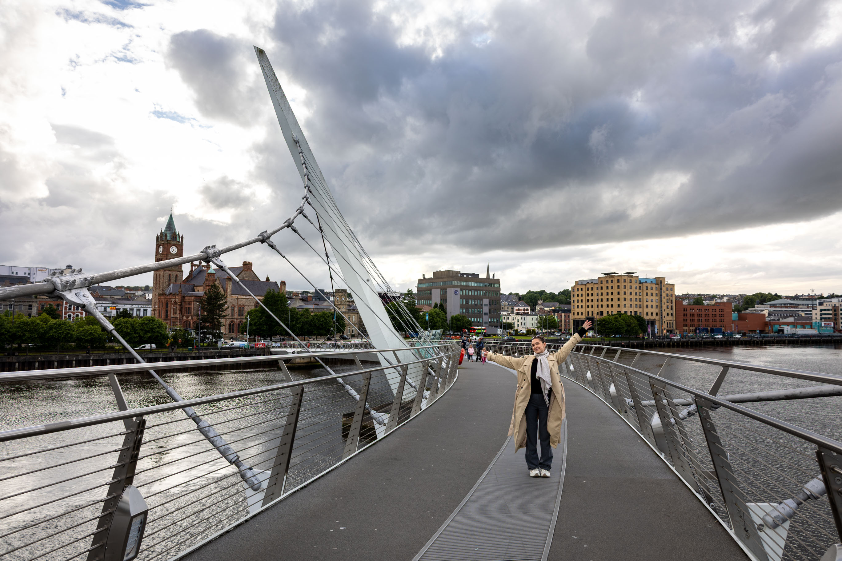 Brücke in Derry-Londonderry